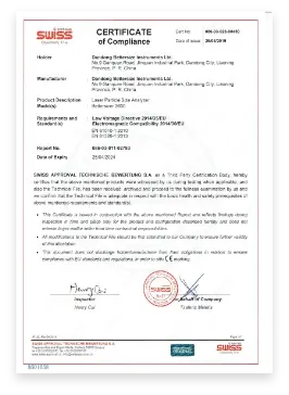 CE for Bettersizer 2600